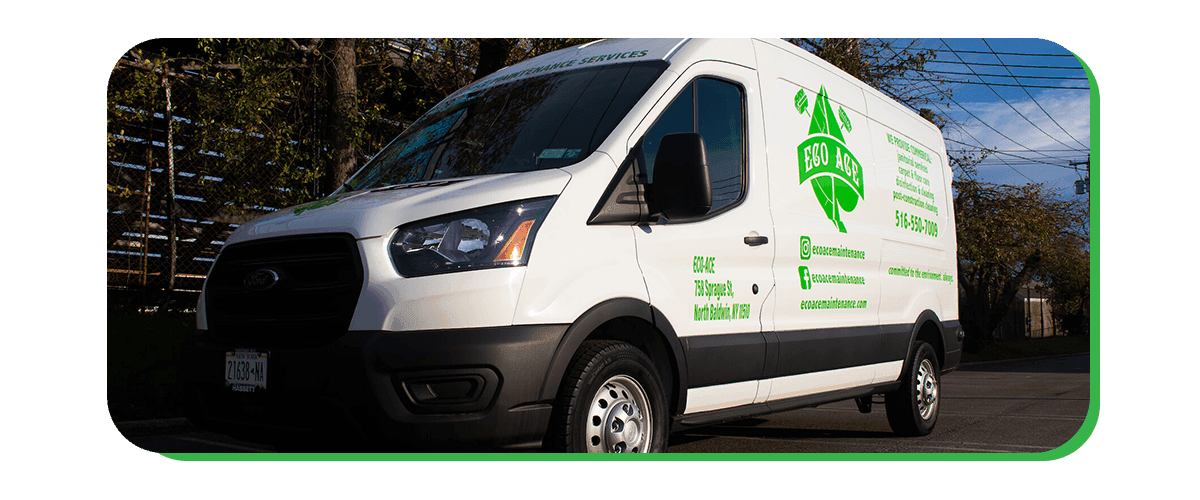 Eco-Ace Maintenance Services Van.